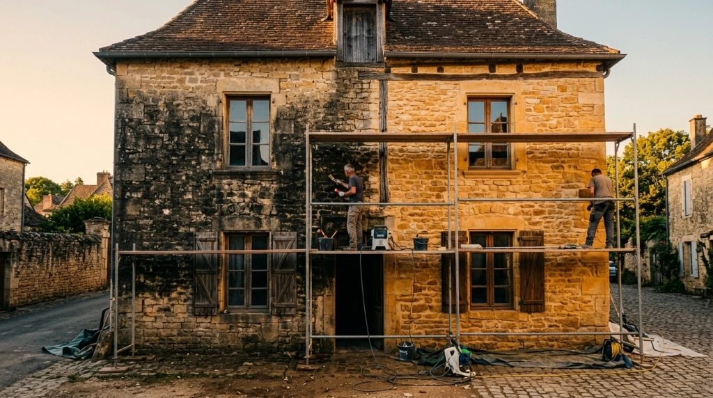 Rénovation de façade en pierre en Isère : le patrimoine à l’honneur en 2026